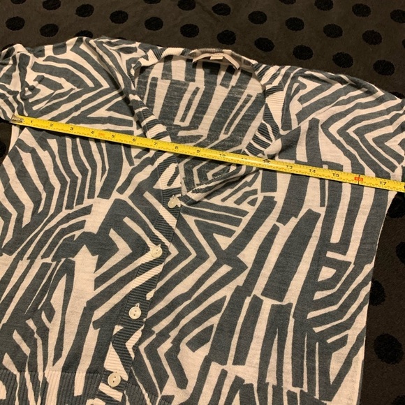 Loft Geometric Print Cardigan - Picture 5 of 7